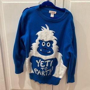 Boys 4/5t sweater